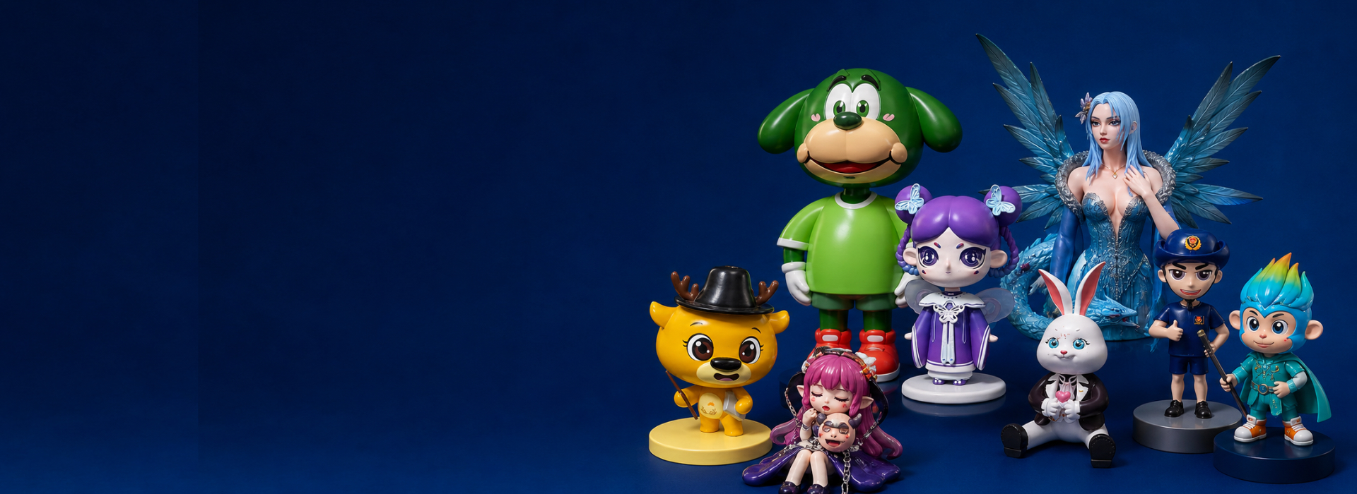 Flagship custom resin figurine — Custom Figurine Studio