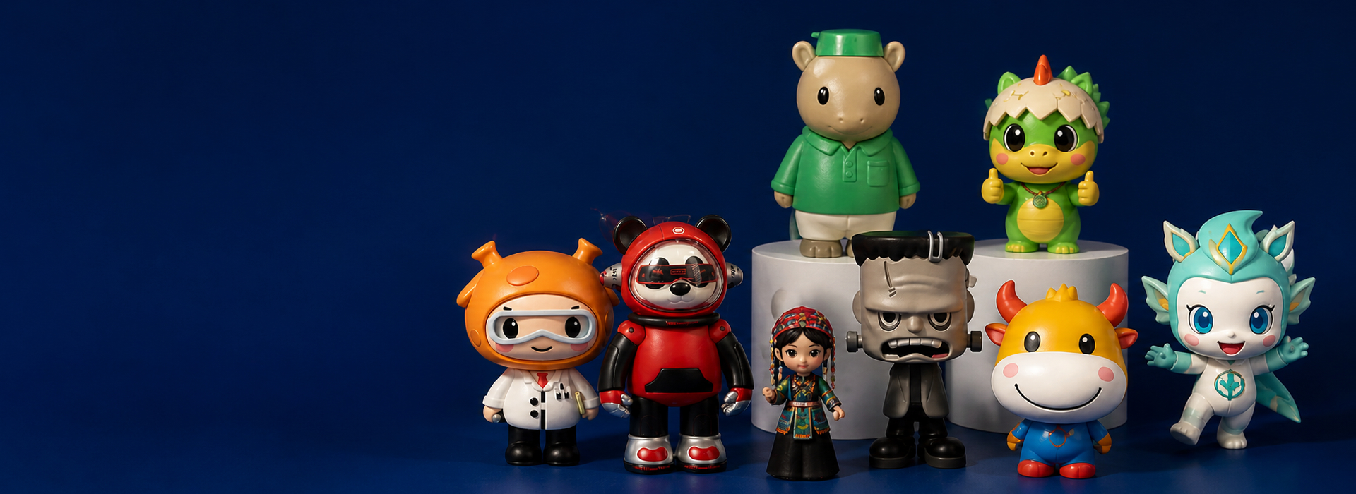 Custom Figurine Studio factory floor — end-to-end manufacturing